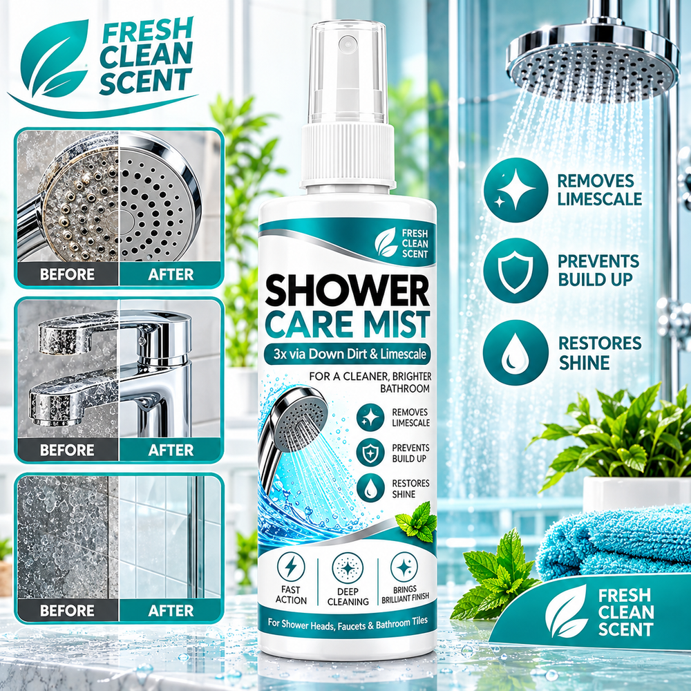 Shower Scale Remover Spray (Pack of 2)