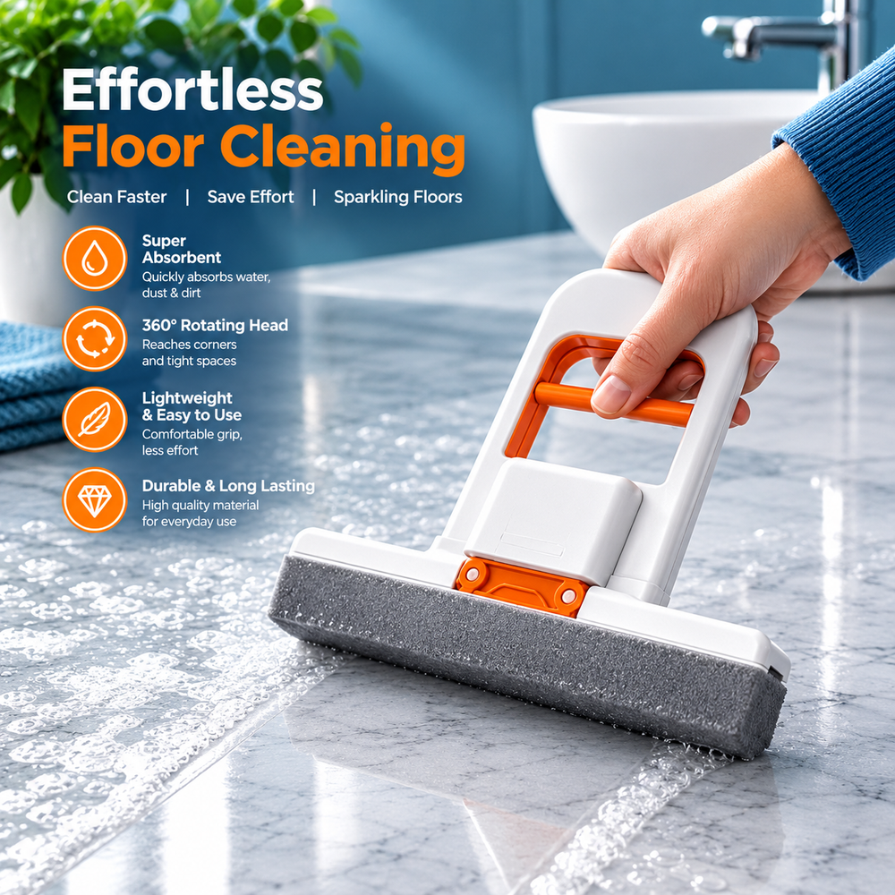 Mini Foldable Mop for Kitchen (Pack of 1)