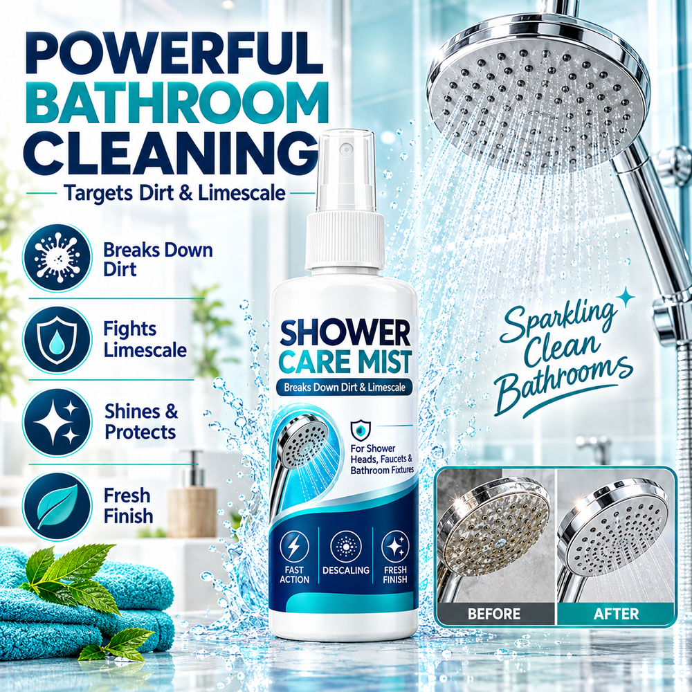 Shower Scale Remover Spray (Pack of 2)